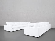 4-4 Sofa Set (Thin Arms) - 7th Avenue