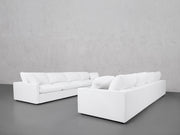 4-4 Sofa Set (Thin Arms) - 7th Avenue
