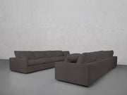 4-4 Sofa Set (Thin Arms) - 7th Avenue