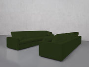 4-4 Sofa Set (Thin Arms) - 7th Avenue