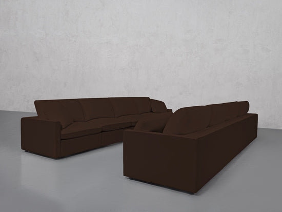 4-4 Sofa Set (Thin Arms) - 7th Avenue
