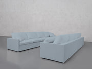 4-4 Sofa Set (Thin Arms) - 7th Avenue