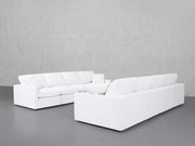 4-4 Sofa Set (Thin Arms) - 7th Avenue