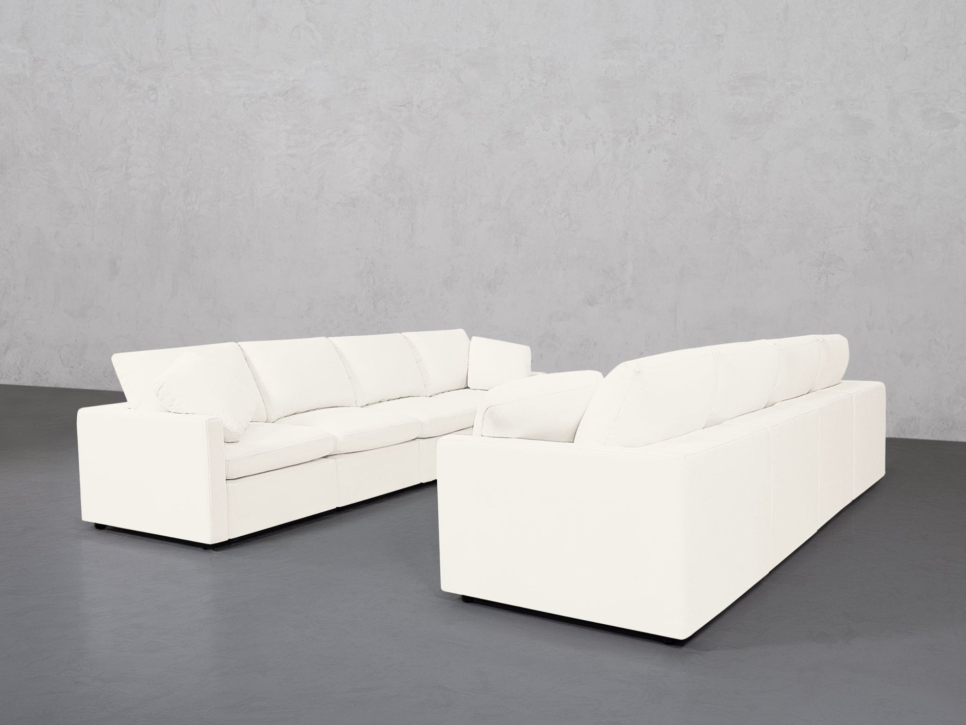 4-4 Sofa Set (Thin Arms) - 7th Avenue