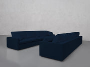 4-4 Sofa Set (Thin Arms) - 7th Avenue
