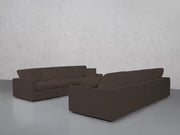 4-4 Sofa Set (Thin Arms) - 7th Avenue