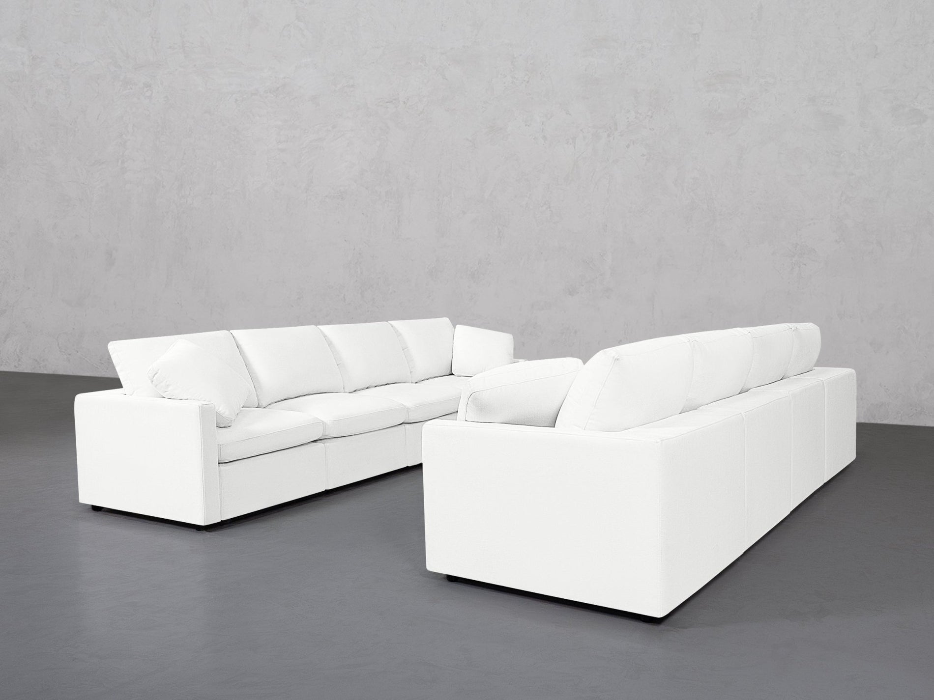 4-4 Sofa Set (Thin Arms) - 7th Avenue