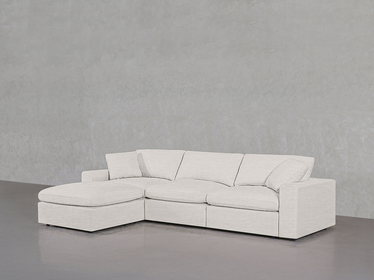 4-Seat Modular Chaise Sectional - Extra-Deep - 7th Avenue