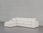 4-Seat Modular Chaise Sectional - Extra-Deep - 7th Avenue