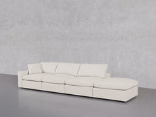 4-Seat Modular Lounger Sofa