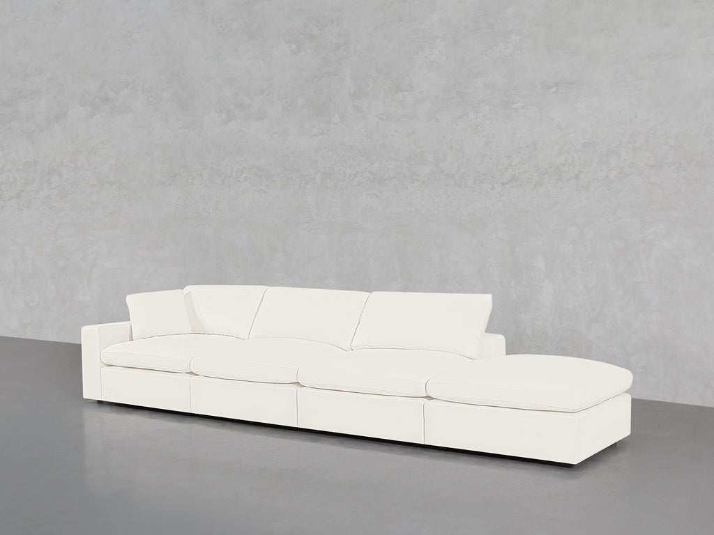 4-Seat Modular Lounger Sofa