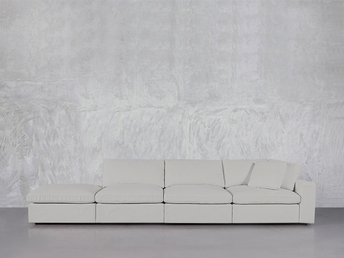 4-Seat Modular Lounger Sofa