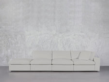4-Seat Modular Lounger Sofa