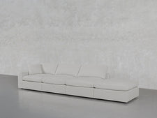 4-Seat Modular Lounger Sofa