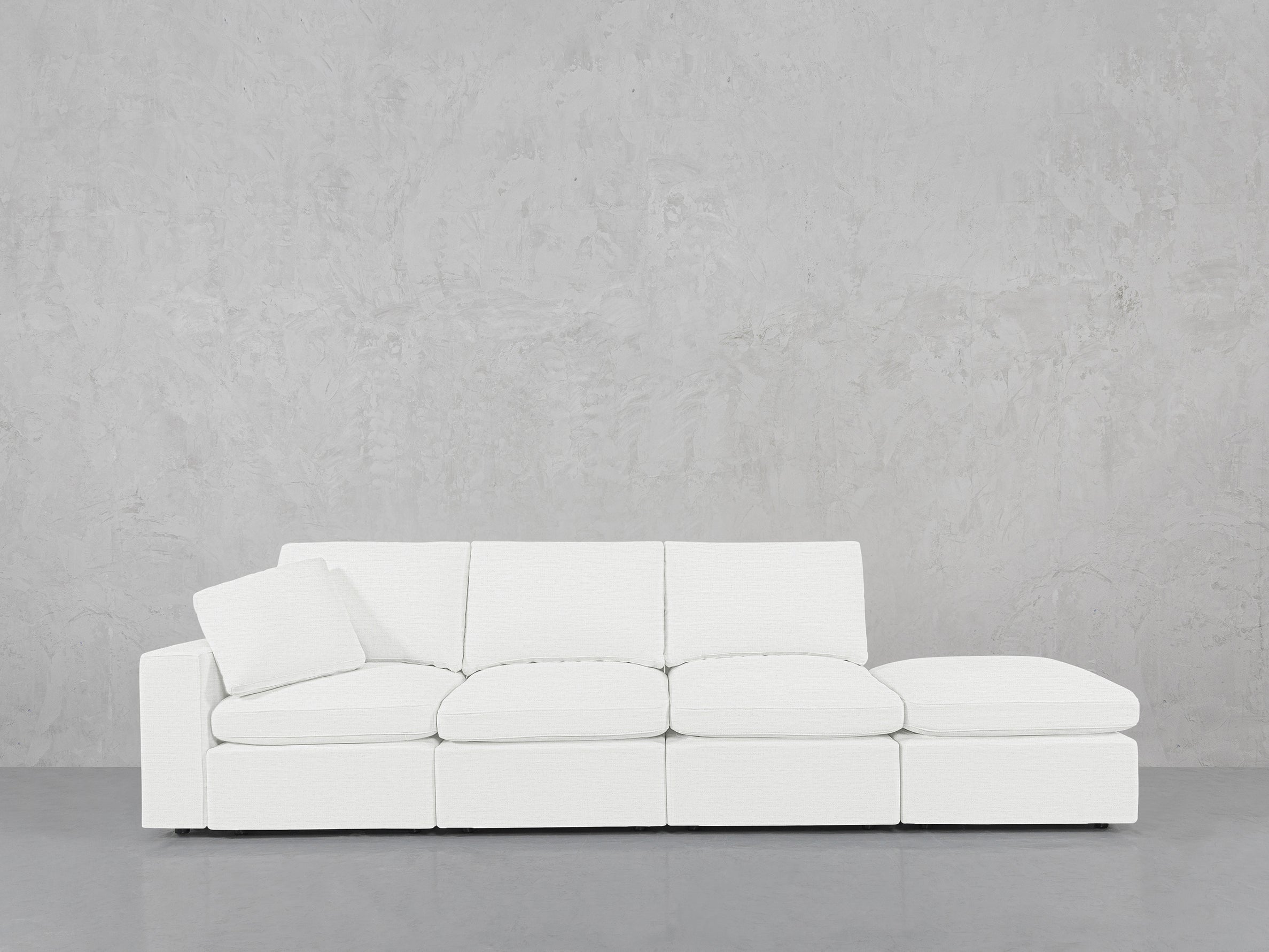 4-Seat Modular Lounger Sofa