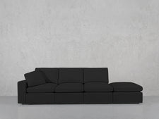 4-Seat Modular Lounger Sofa