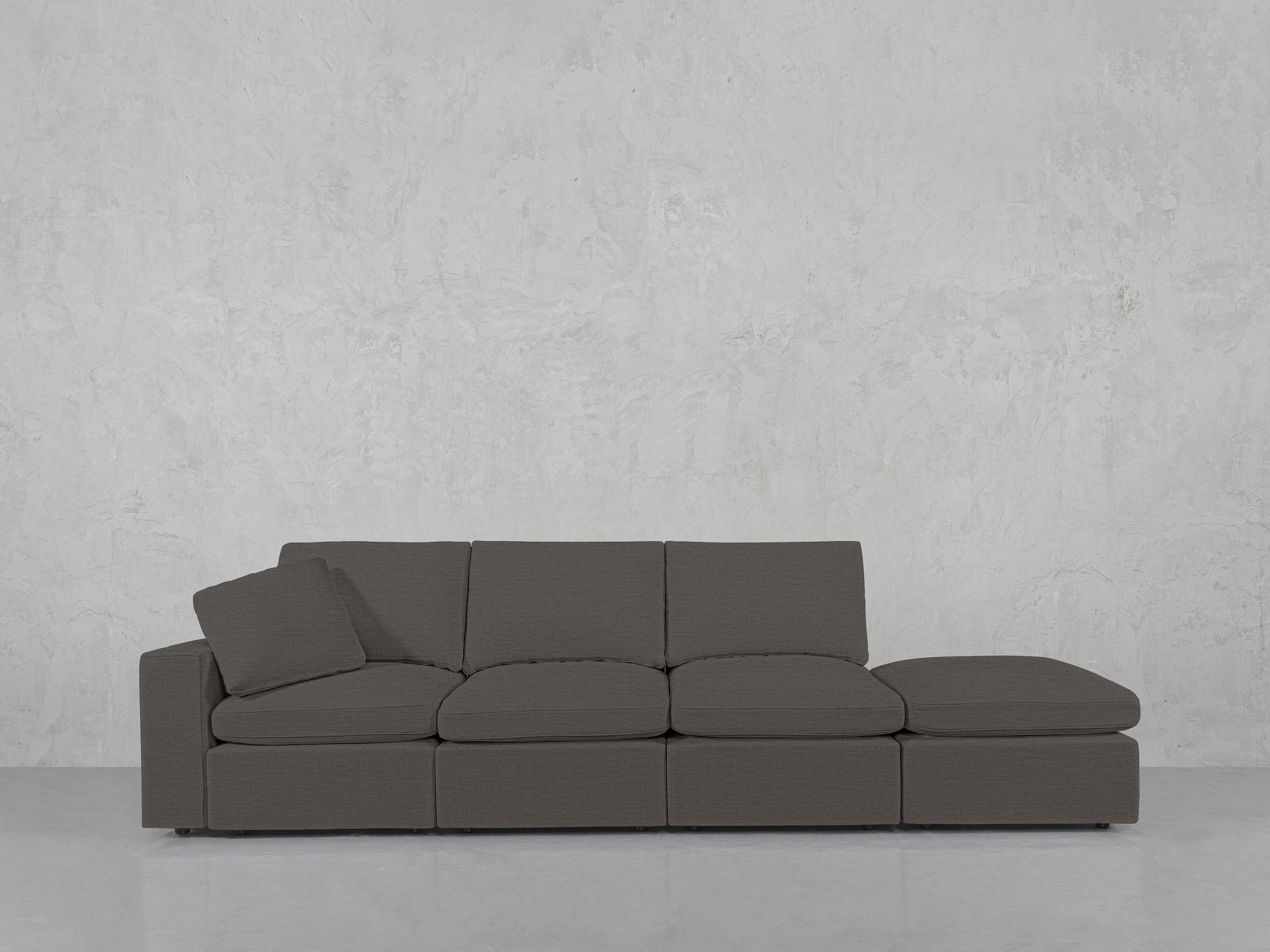 4-Seat Modular Lounger Sofa