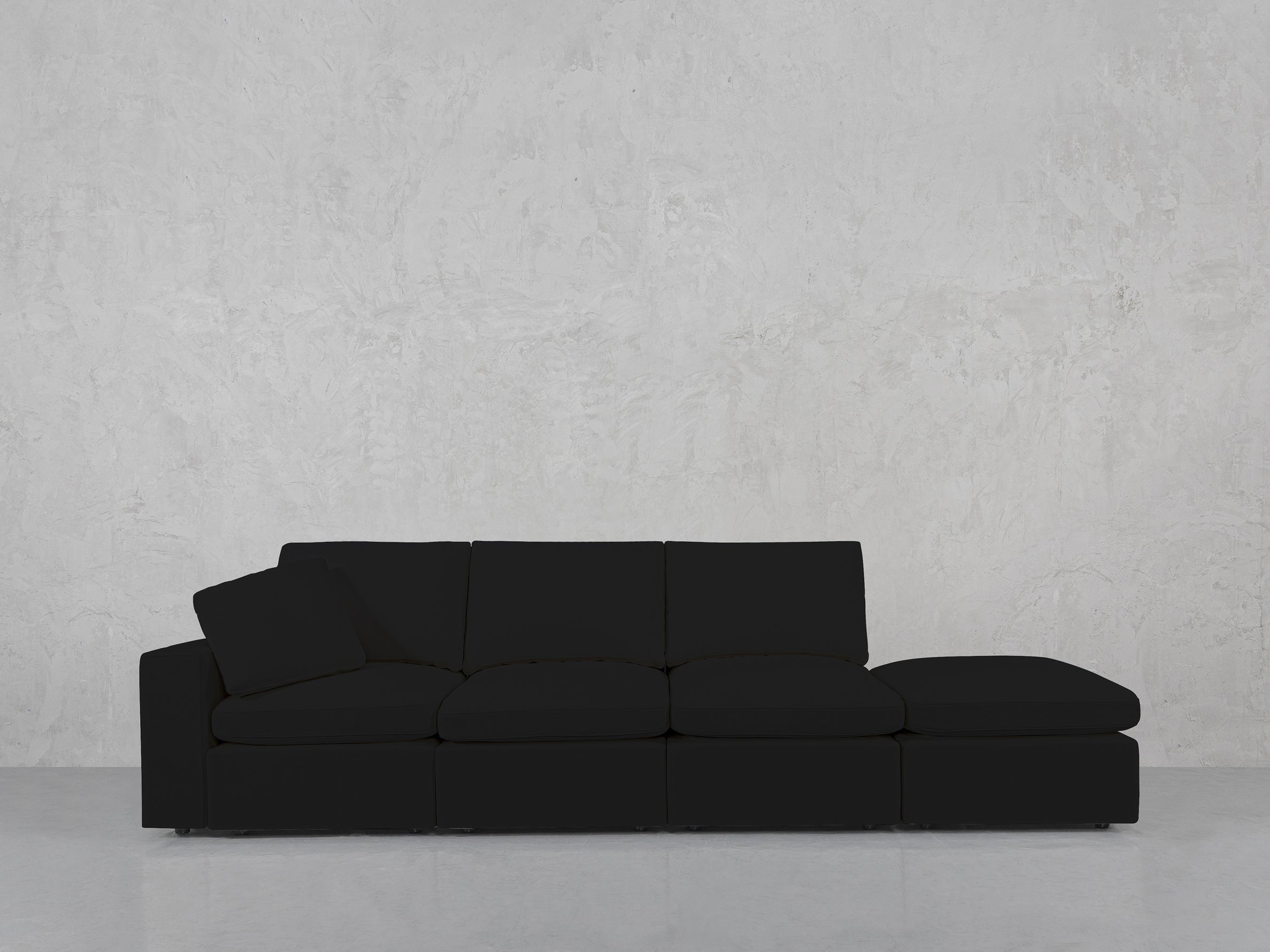 4-Seat Modular Lounger Sofa