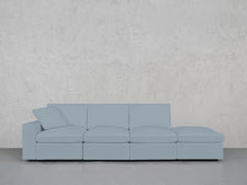 4-Seat Modular Lounger Sofa