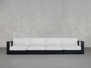 4-Seat Modular Sofa Aluminum Outdoor
