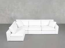 4-Seat Open Corner Sectional  - 7th Avenue
