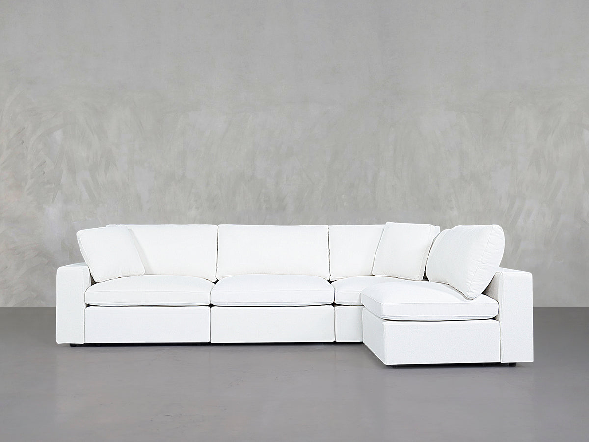 4-Seat Open Corner Sectional  - 7th Avenue