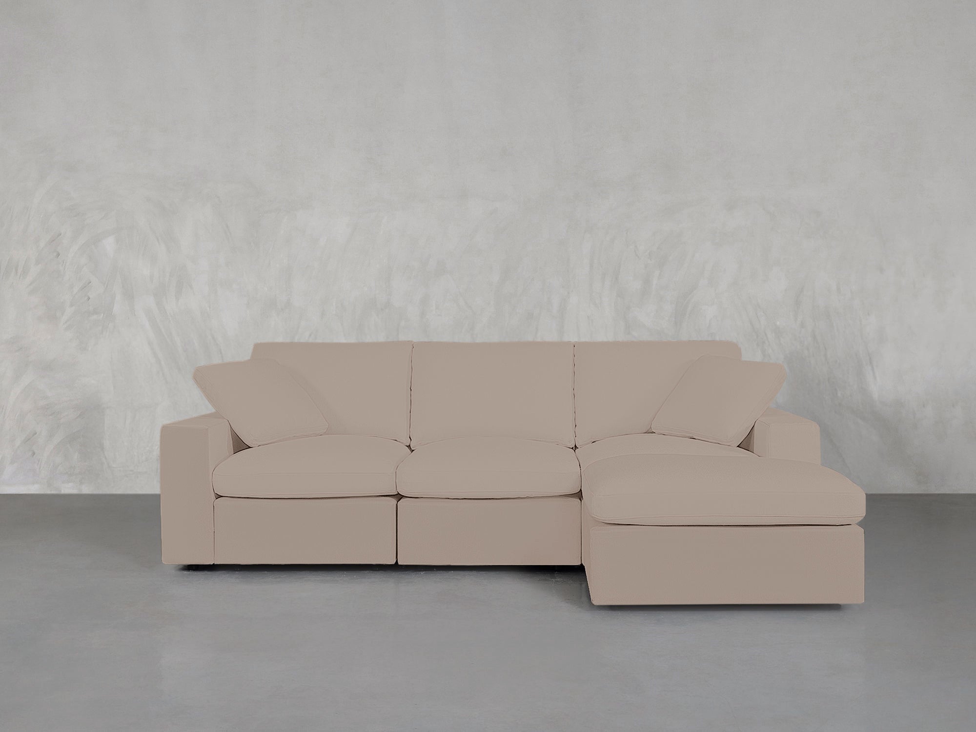 4-Seat Modular Chaise Sectional
