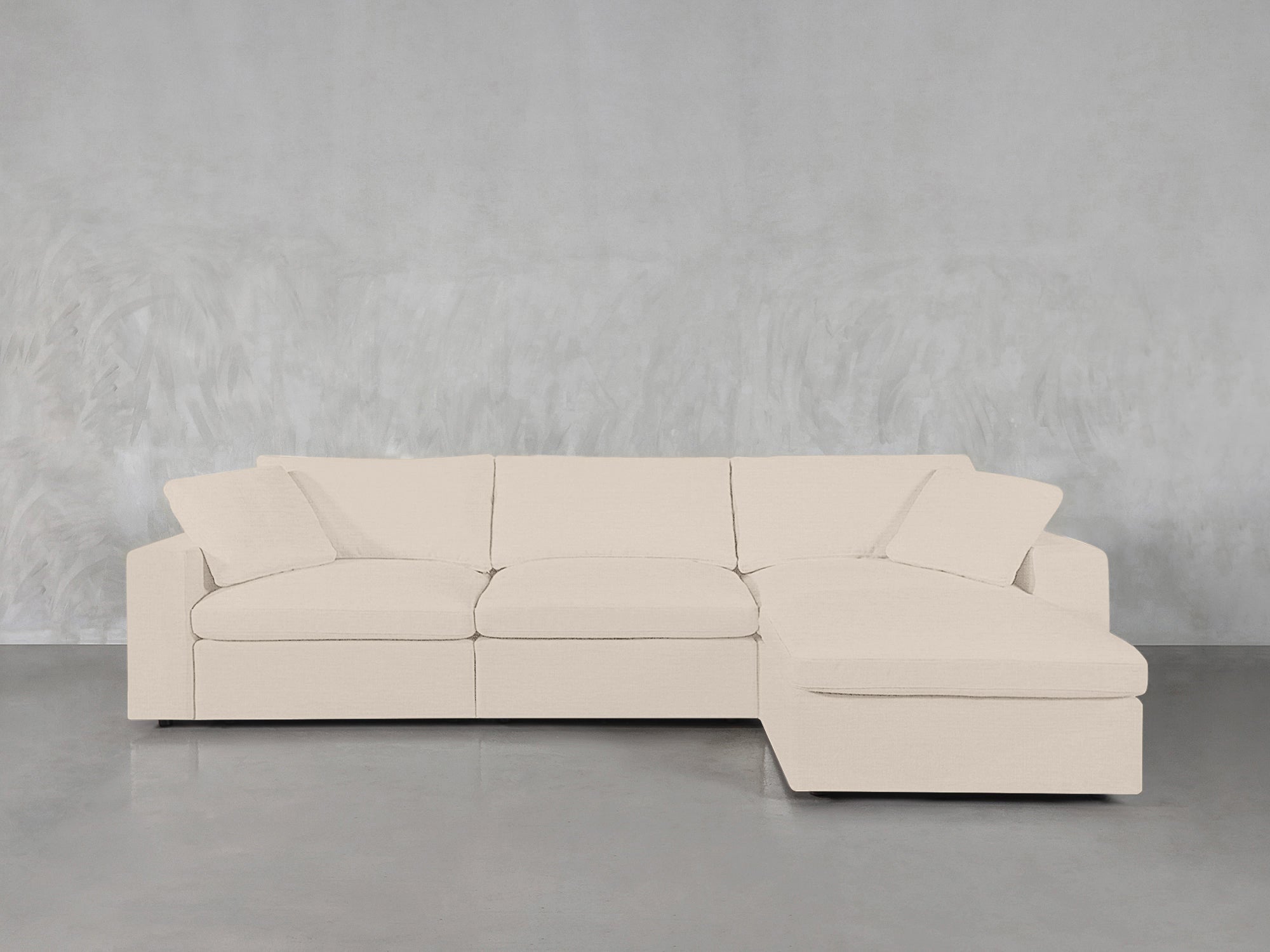 4-Seat Modular Chaise Sectional
