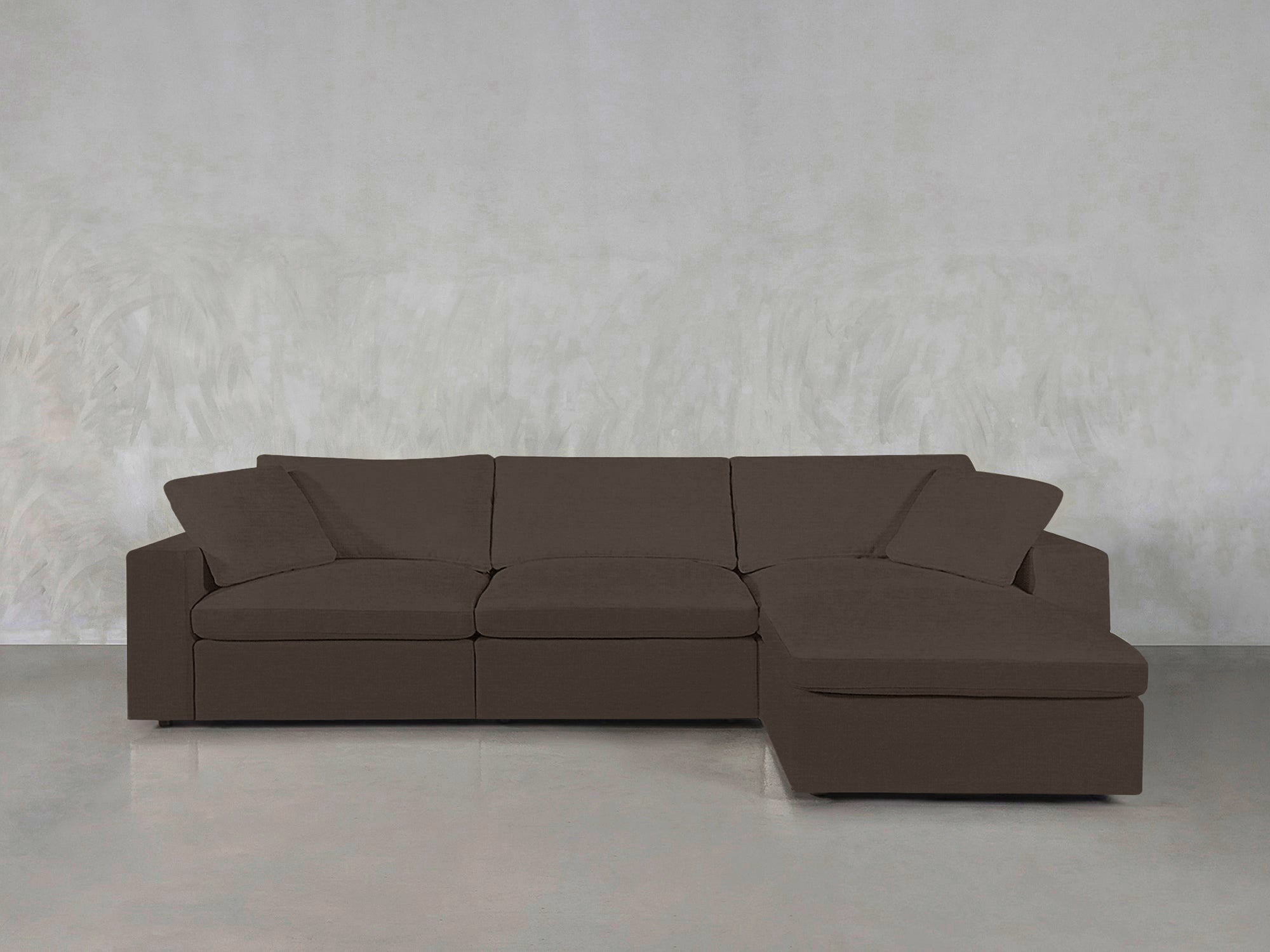 4-Seat Modular Chaise Sectional