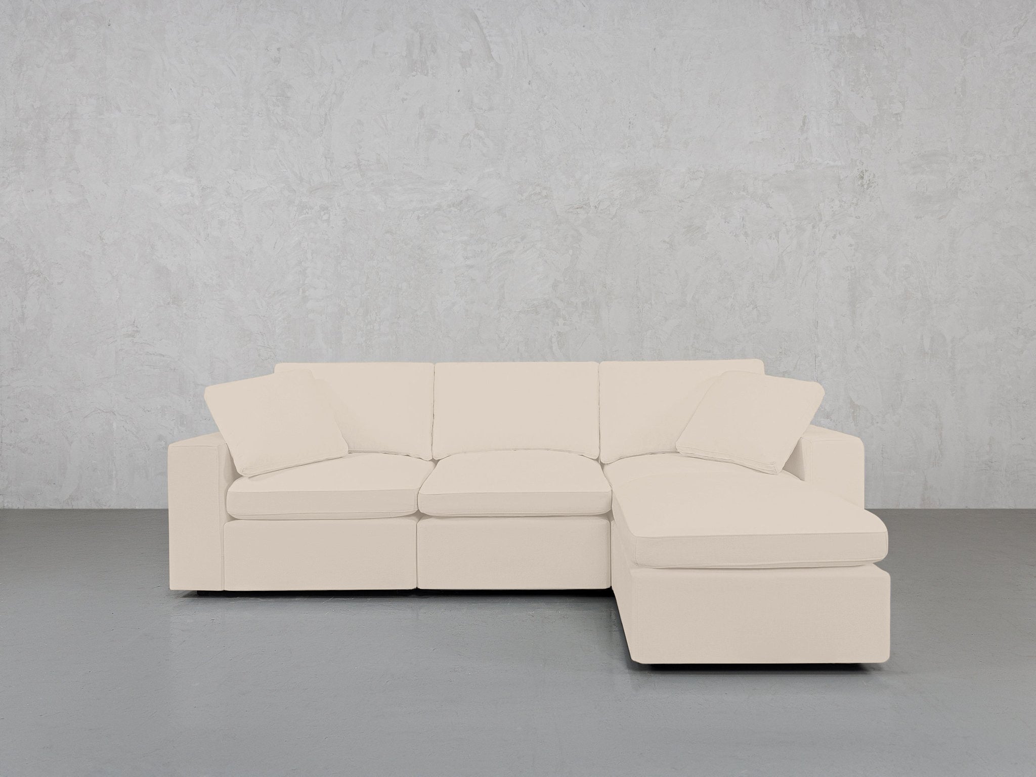 4-Seat Modular Chaise Sectional
