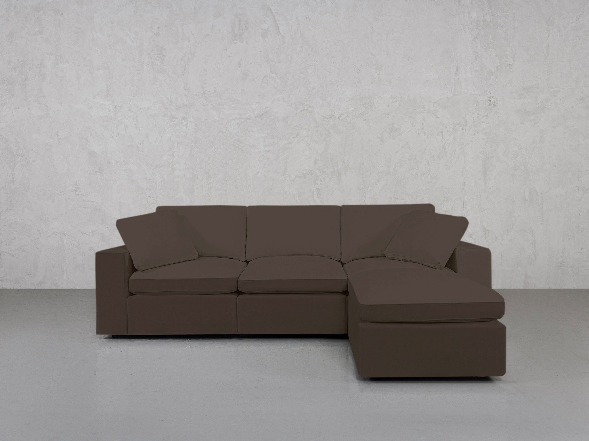 4-Seat Modular Chaise Sectional