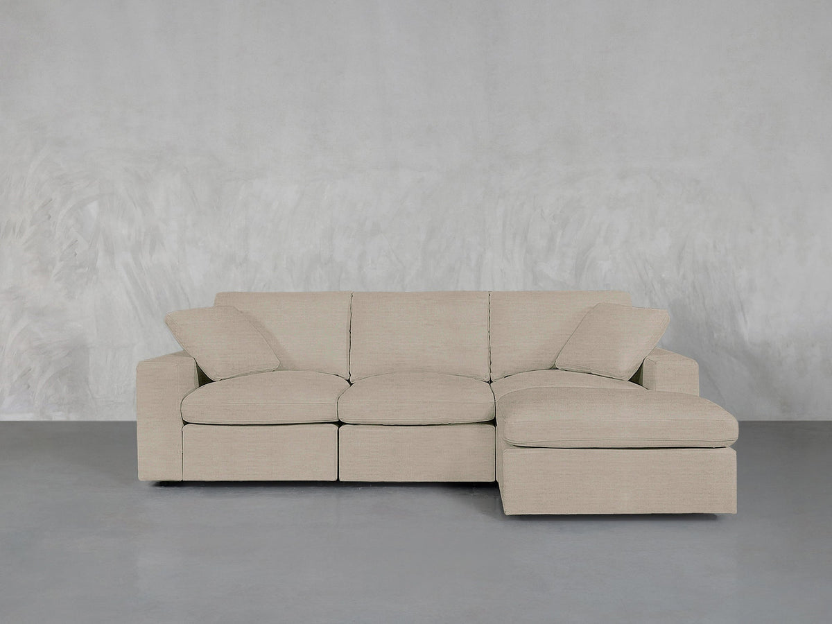 4-Seat Modular Chaise Sectional - 7th Avenue