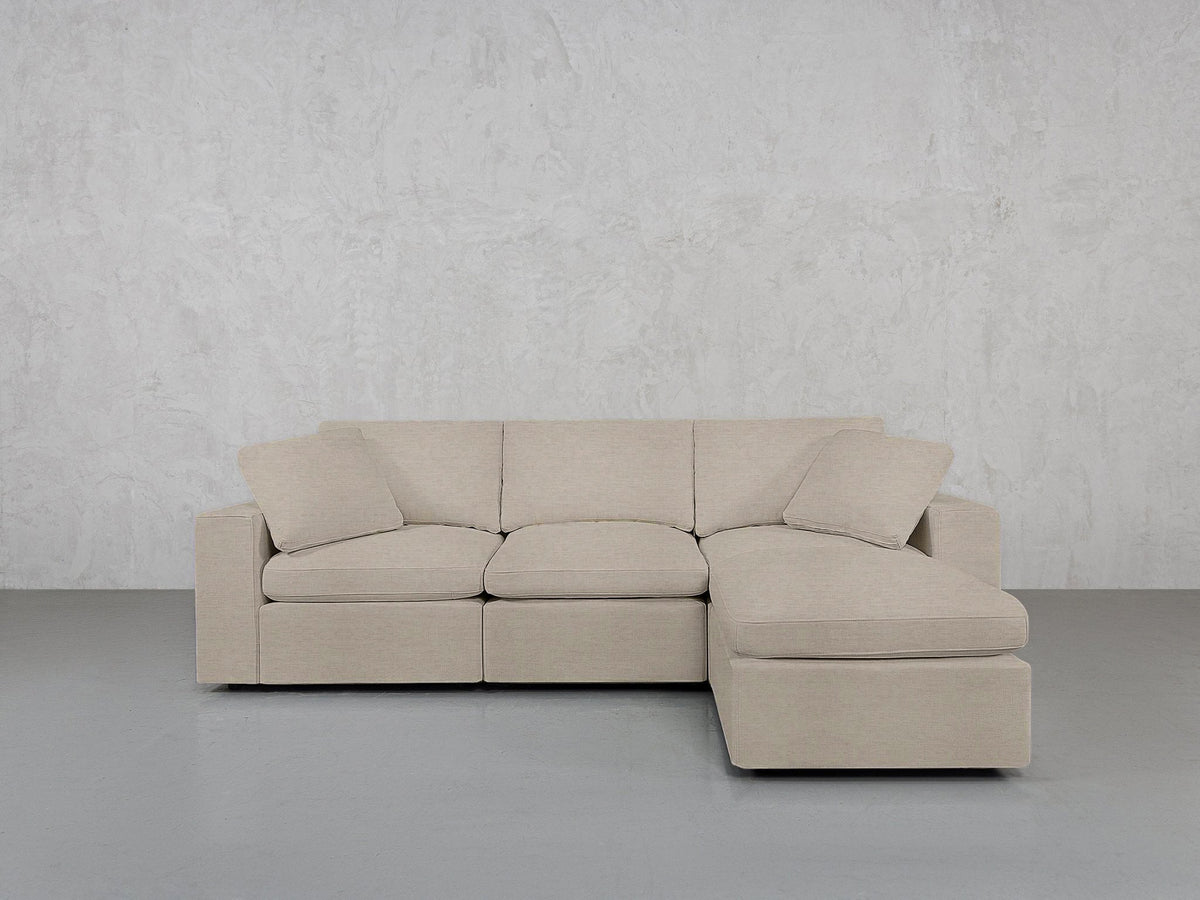 4-Seat Modular Chaise Sectional - 7th Avenue