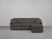 4-Seat Modular Chaise Sectional (Thin Arms) - 7th Avenue
