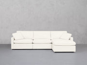 4-Seat Modular Chaise Sectional (Thin Arms) - 7th Avenue