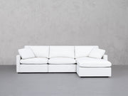 4-Seat Modular Chaise Sectional (Thin Arms) - 7th Avenue