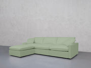 4-Seat Modular Chaise Sectional (Thin Arms) - 7th Avenue