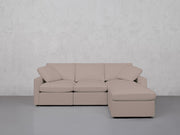 4-Seat Modular Chaise Sectional (Thin Arms) - 7th Avenue