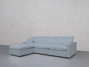 4-Seat Modular Chaise Sectional (Thin Arms) - 7th Avenue