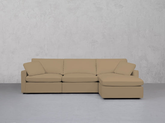 4-Seat Modular Chaise Sectional (Thin Arms) - 7th Avenue
