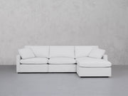 4-Seat Modular Chaise Sectional (Thin Arms) - 7th Avenue