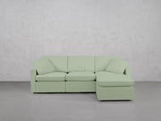 4-Seat Modular Chaise Sectional (Thin Arms) - 7th Avenue