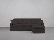 4-Seat Modular Chaise Sectional (Thin Arms) - 7th Avenue