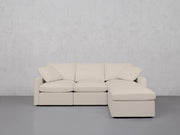 4-Seat Modular Chaise Sectional (Thin Arms) - 7th Avenue