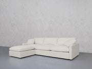 4-Seat Modular Chaise Sectional (Thin Arms) - 7th Avenue