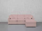 4-Seat Modular Chaise Sectional (Thin Arms) - 7th Avenue