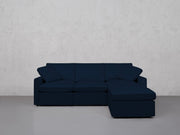 4-Seat Modular Chaise Sectional (Thin Arms) - 7th Avenue