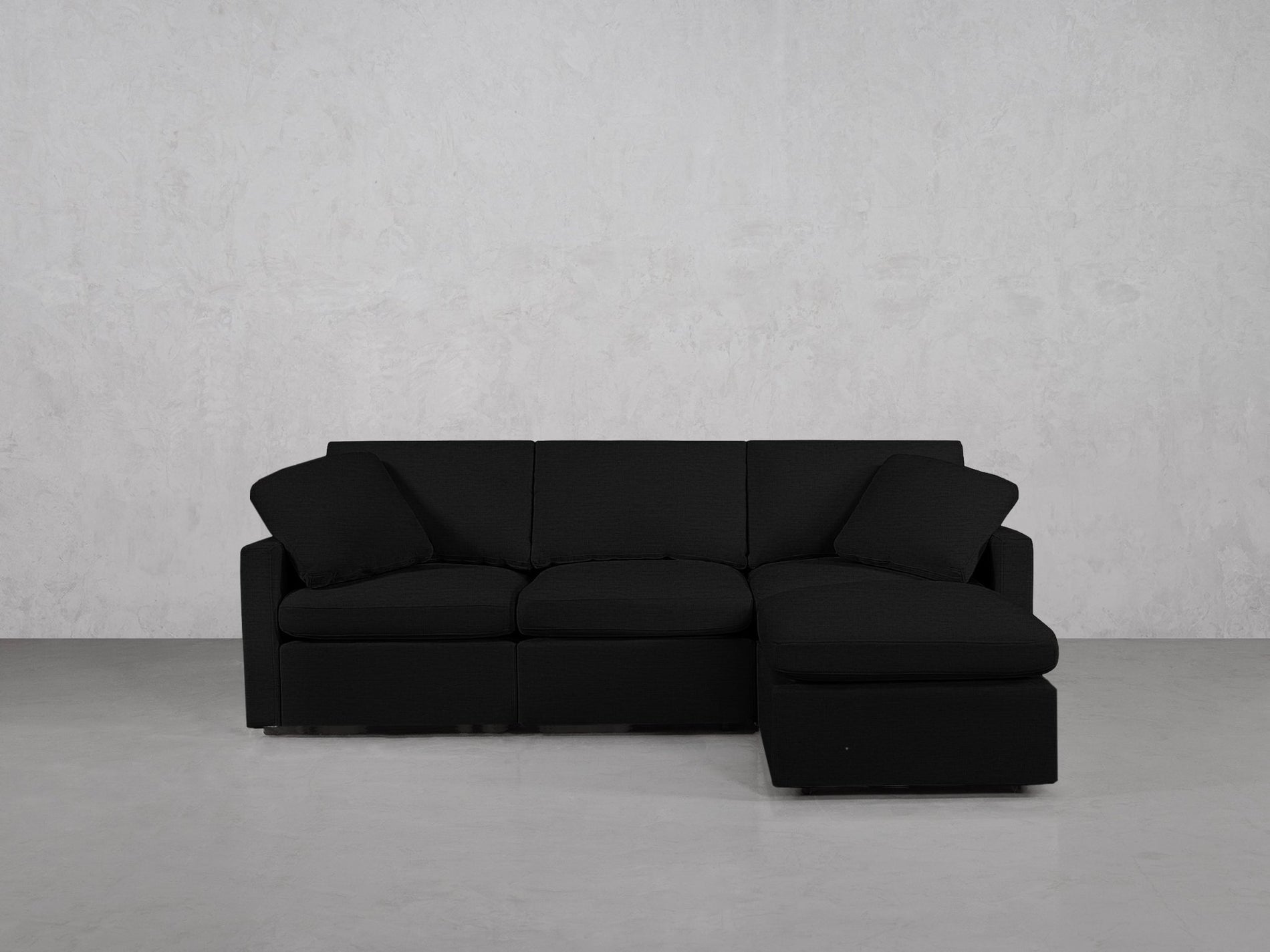 4-Seat Modular Chaise Sectional (Thin Arms) - 7th Avenue
