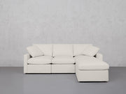 4-Seat Modular Chaise Sectional (Thin Arms) - 7th Avenue