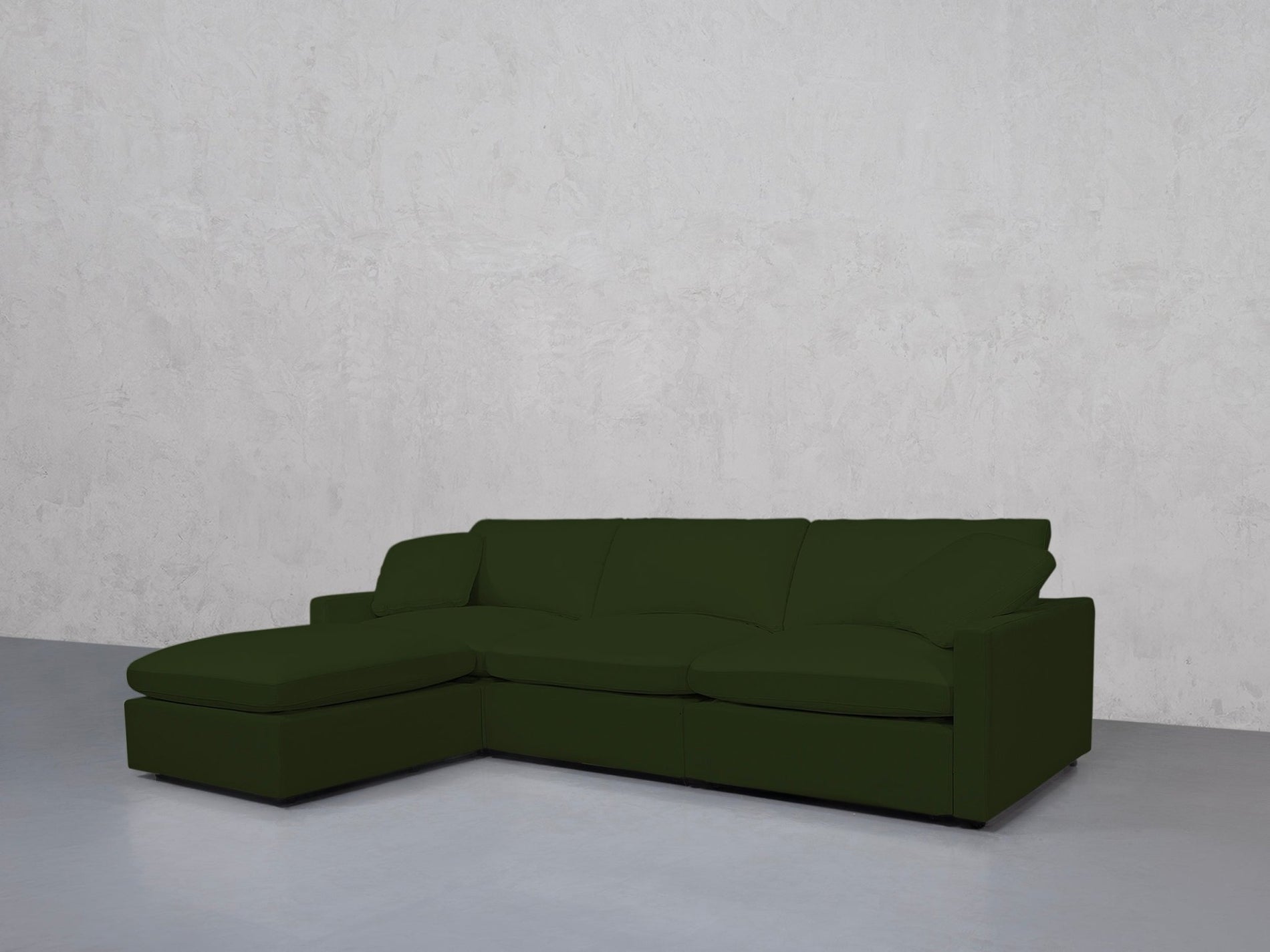 4-Seat Modular Chaise Sectional (Thin Arms) - 7th Avenue